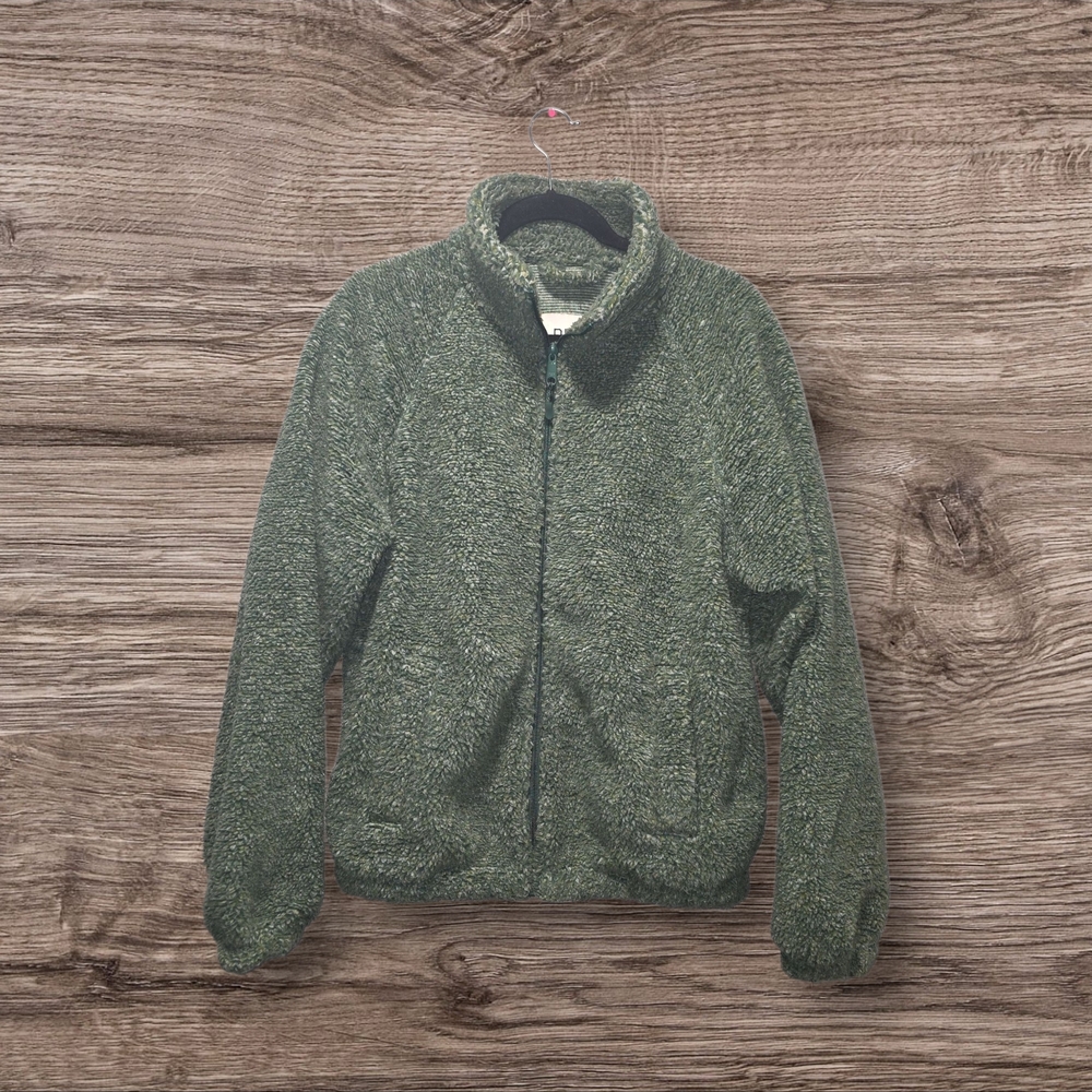 Urban Outfitters Forest Green Fleece Turtleneck Sweater